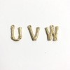 Letras doradas metal bambú mini